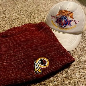 Vintage Redskins Headewaear